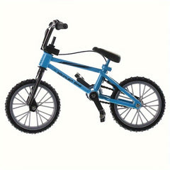 1pc Finger Bicycle Mini Alloy Bicycle Model Gift Decoration Bicycle Toy