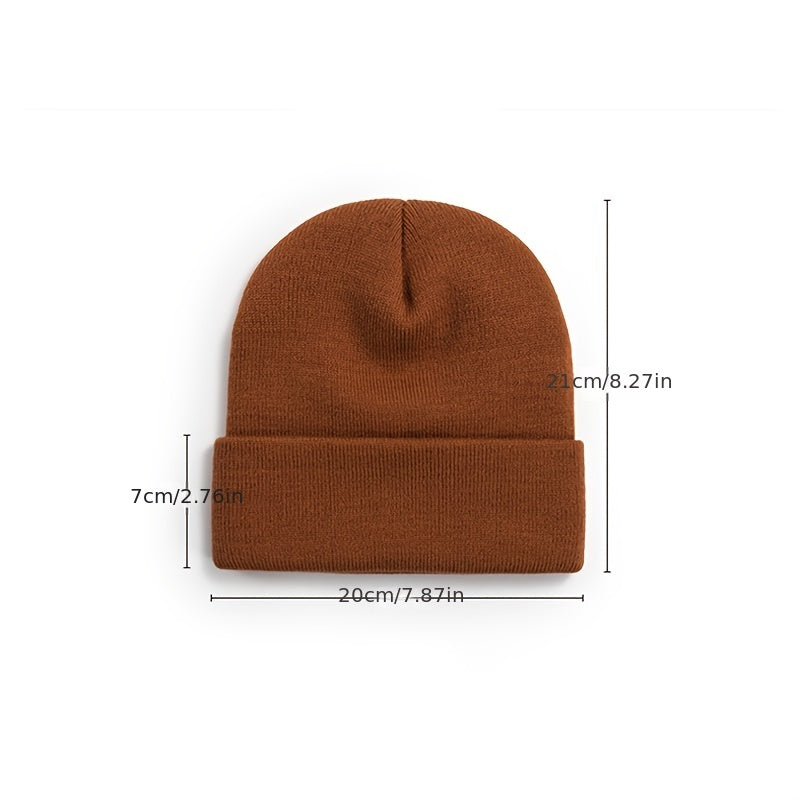 Warm Wool Knit Hat for Winter Couple