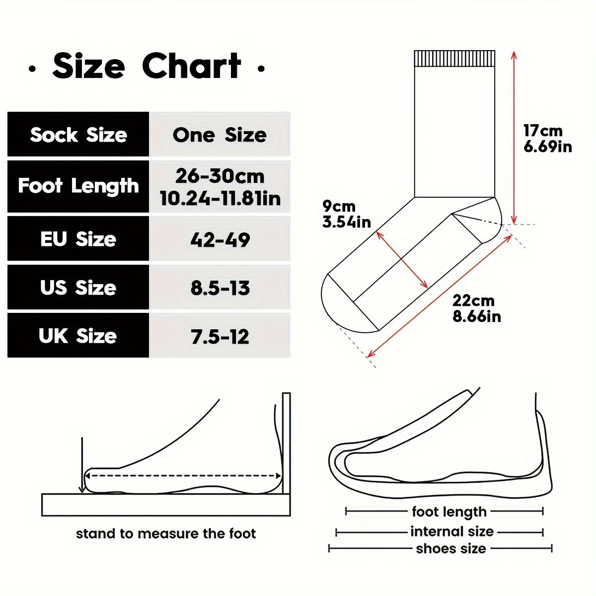 Thick Padded Sports Crew Socks for Men Women