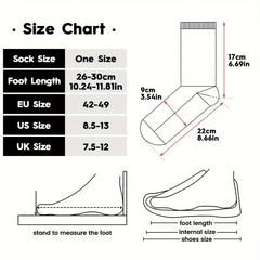 Thick Padded Sports Crew Socks for Men Women