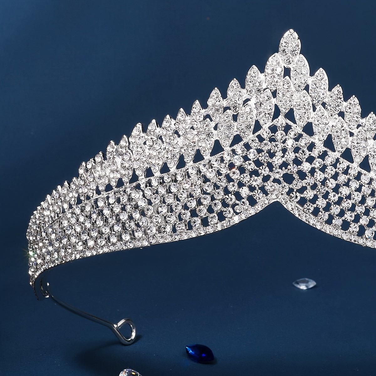 Vintage Crystal Wedding Crown Bridal Tiara Girls Birthday Party Crown