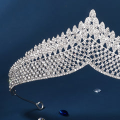 Vintage Crystal Wedding Crown Bridal Tiara Girls Birthday Party Crown