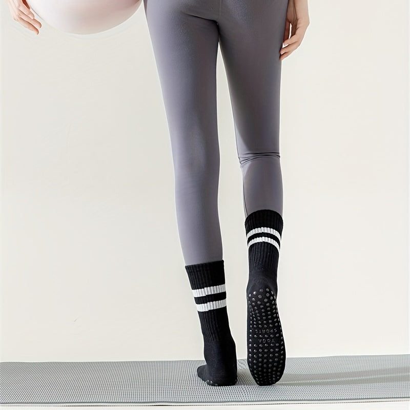 Women's Mid Tube Non-Slip Yoga Socks