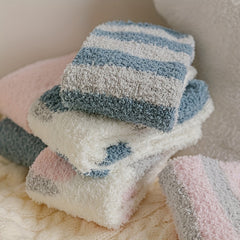 6 Pairs Cat Claw Fuzzy Socks Warm Mid Tube Women's Stockings