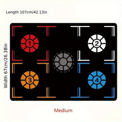 Basketball Step Training Mat Soundproof Non slip Indoor Outdoor Universal Use
