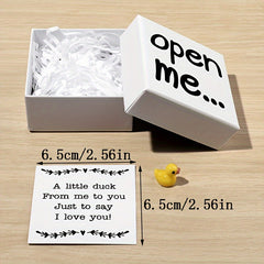 1pc 2pcs Duck Ornaments Gift For Classmate