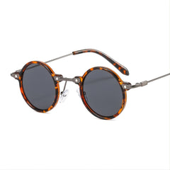 Steampunk Small Frame Round Hip-hop Sunglasses
