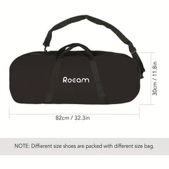 Unisex Double Snowboards & Ski Poles Set for Ski Sports