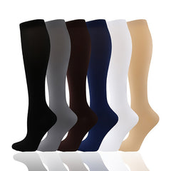 Compression Sports Knee High Socks for Women