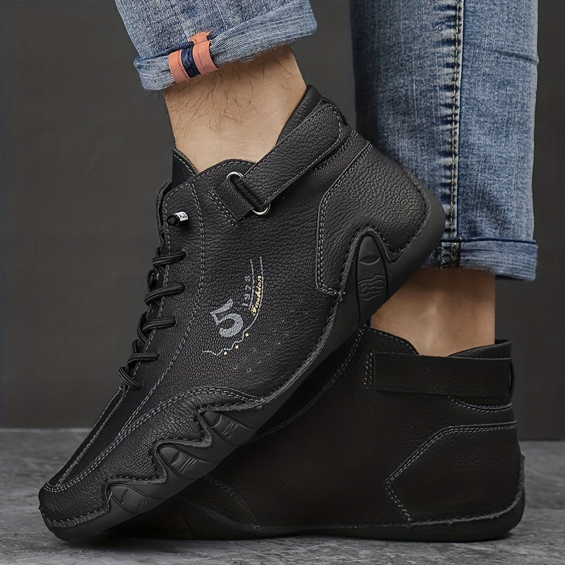 Men's Lace up Ankle Boots Casual Walking Shoes