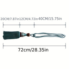 2pcs Curtain Binding Rope Hanging Tassel Curtain Holder