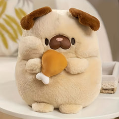 Chicken Leg Dog Toy Plush Stuffed Animal - Festive Gift