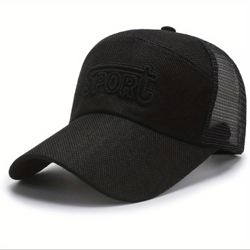 Men's Outdoor Sunshade Baseball Cap Embroidered Sun Hat