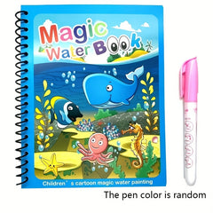 Magic Watercolor Painting Book for Kids Portable Creative Toy