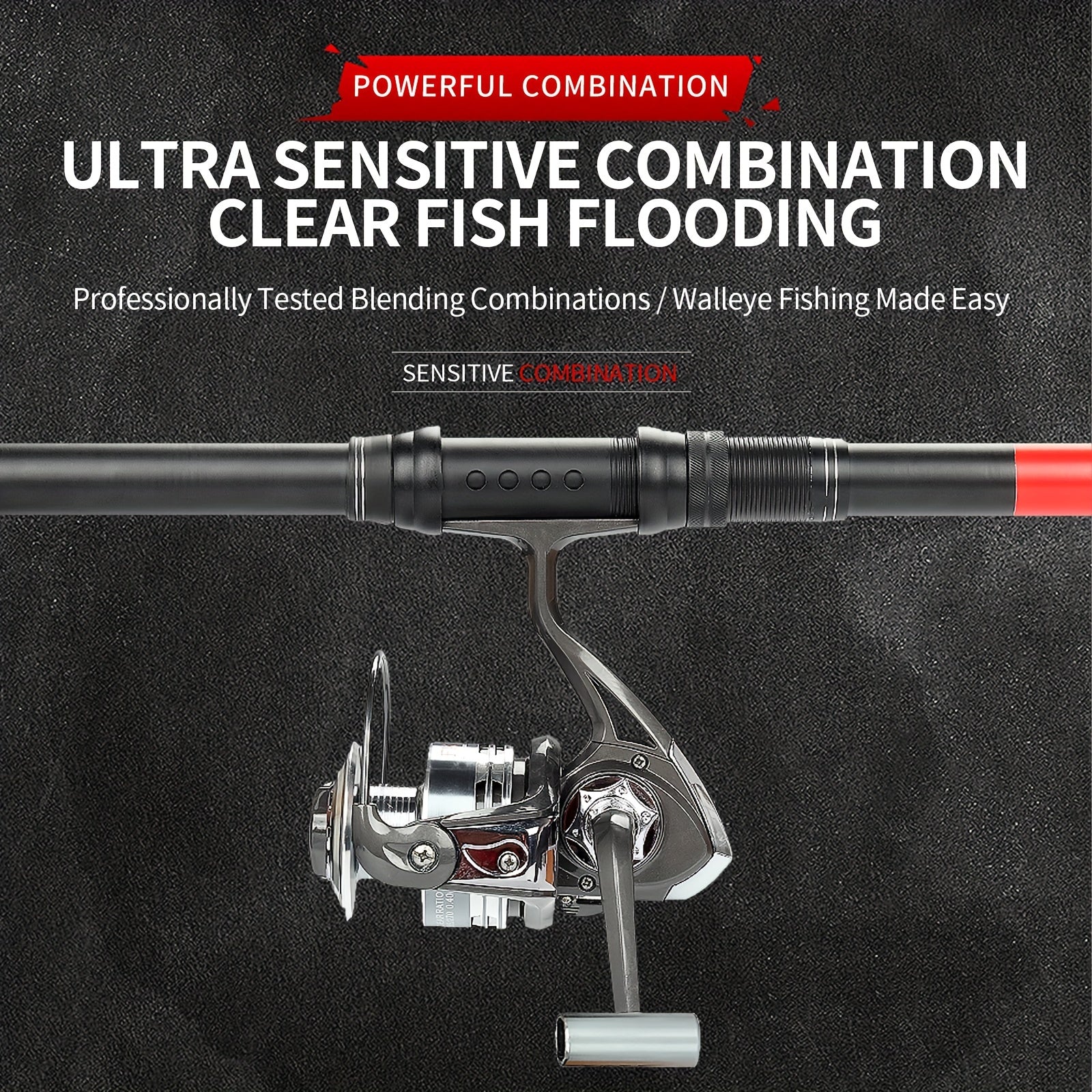 Telescopic Fishing Rod Stainless Steel for Saltwater