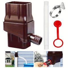 Rainwater Collection Drain Diverter System