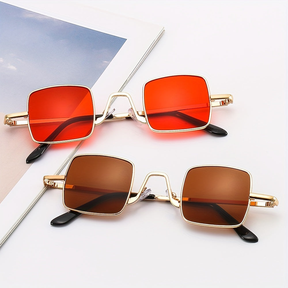 Square Frame Sunglasses for Street Photography