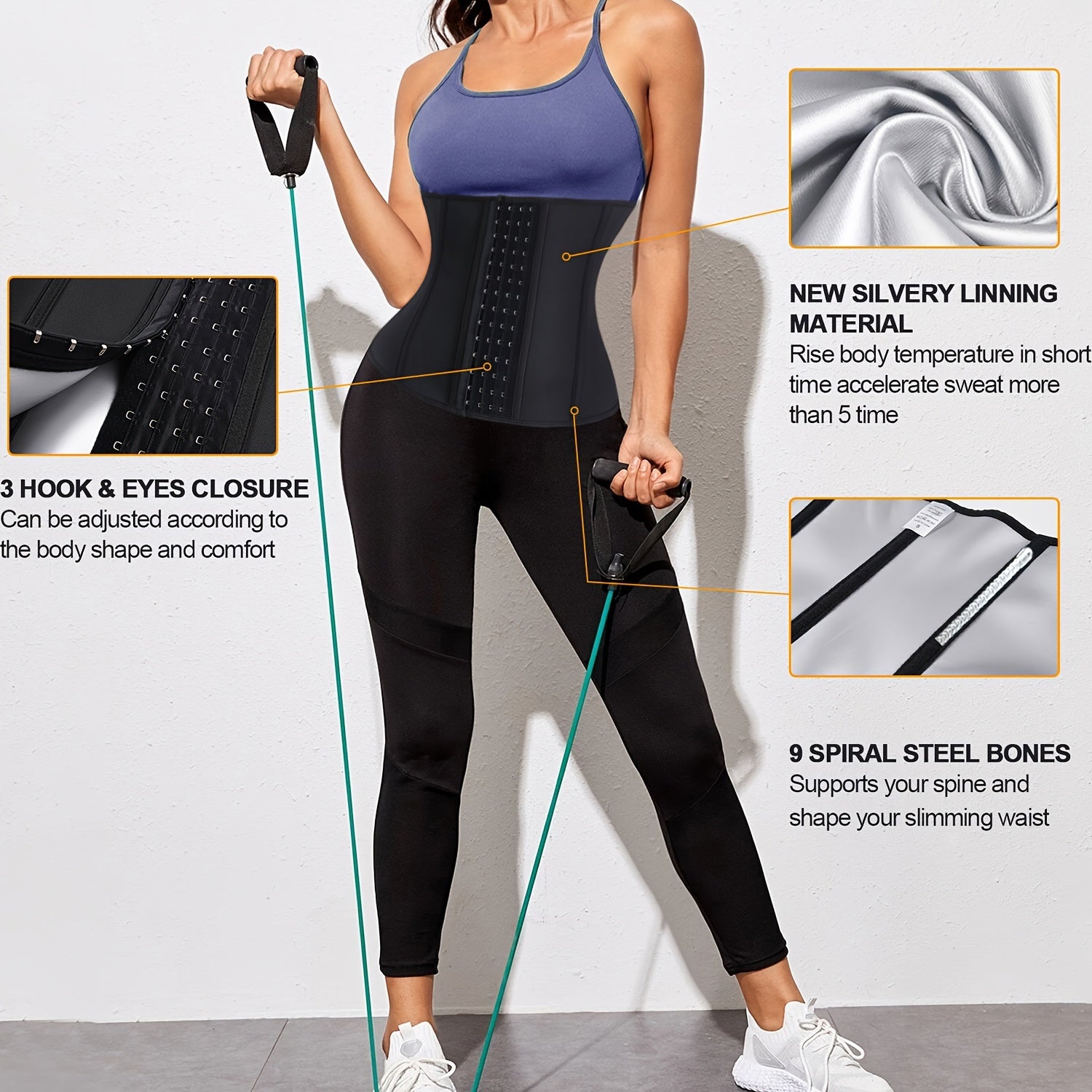 Waist Trainer Tummy Wrap Slim Girdle Belt Tummy Control