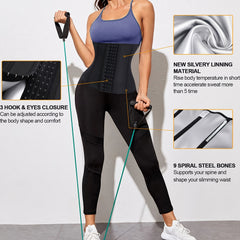 Waist Trainer Tummy Wrap Slim Girdle Belt Tummy Control