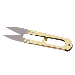 Household U-shaped Spring Yarn Scissors