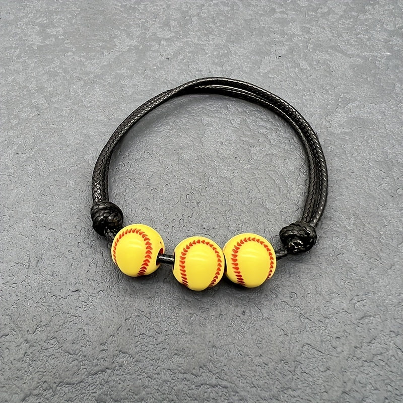Girls Soccer Party Favors - Sport Ball Charm Bracelets Set of 4