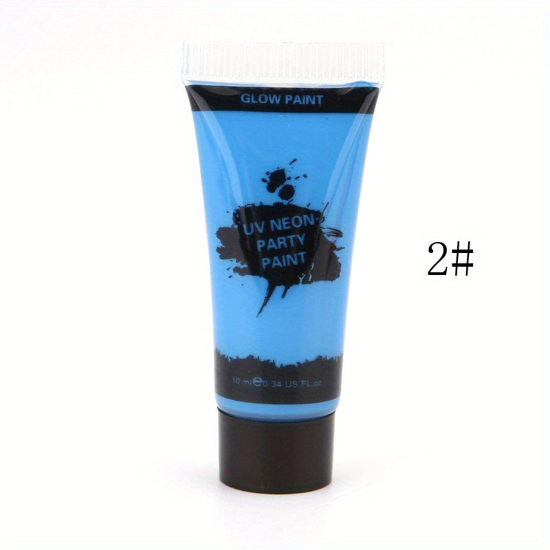 Blacklight Neon Body & Face Paint Kit Party Supplies