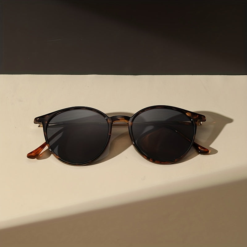 Metal Round Frame Sunglasses