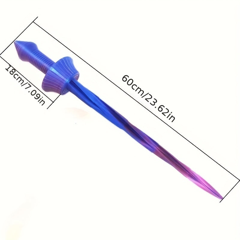 3D Printing Gravity Telescopic Spiral Samurai Decompression Toy