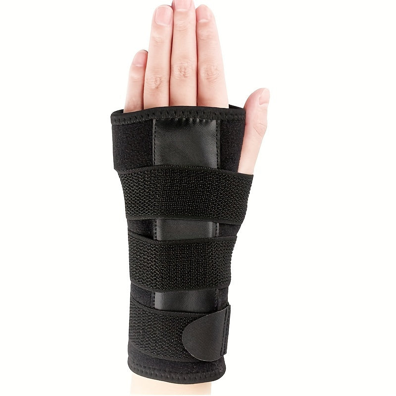 Outdoor Sports Wrist Guard Steel Plate Palm Guard Hand Rest Fixed Protection