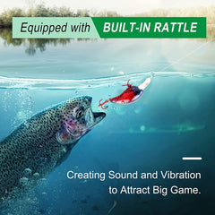 Bionic Fishing Lure Hard Bait Bass Trout Freshwater Saltwater
