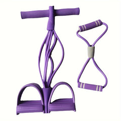 Tube Pedal Puller and Tension Rope Set for Full Body Workout