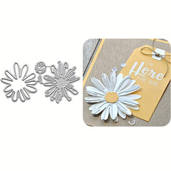 Little Daisy Envelope Greeting Card Frame Cutting Die