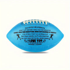 Printed Rugby Ball For Outdoor Training Standard Size Football