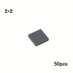 200pcs DIY Building Blocks Ceramic Tile 2x2 Educational Creative Toys