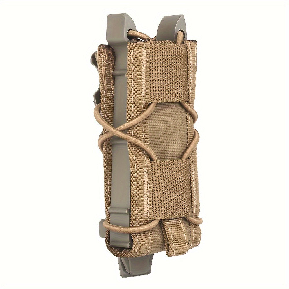 9mm Single Mag Pouch Molle Flashlight Holder