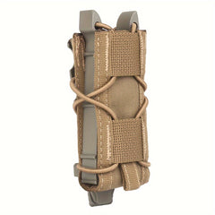 9mm Single Mag Pouch Molle Flashlight Holder