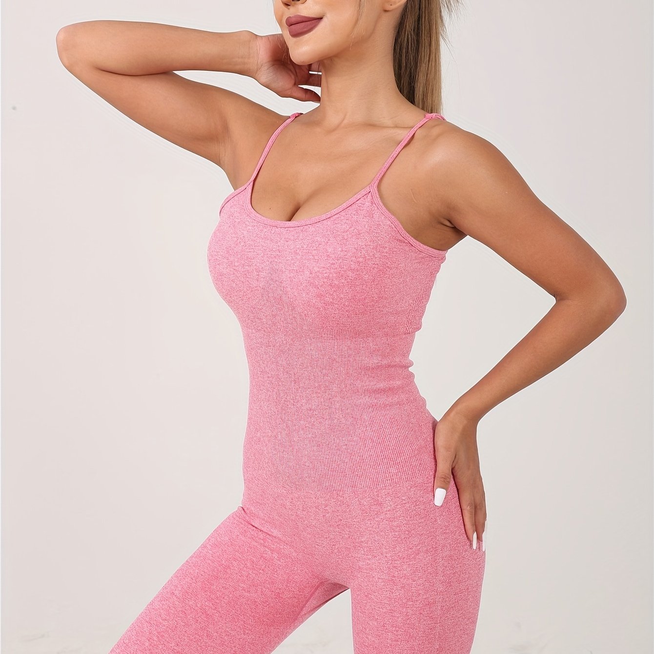 Seamless Stretchy Sportswear Yoga Bodysuit