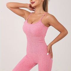 Seamless Stretchy Sportswear Yoga Bodysuit