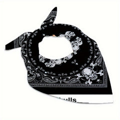 Customizable Square Scarf for Women and Men Soft Polyester Shawl Ideal Gift