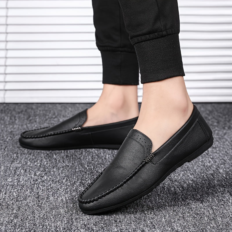 Men's Moc Toe Loafers Non-Slip Shoes Spring Summer