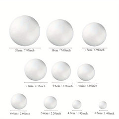 Foam Ball Snowman DIY Kit Christmas Craft Polystyrene Balls Arts Crafts