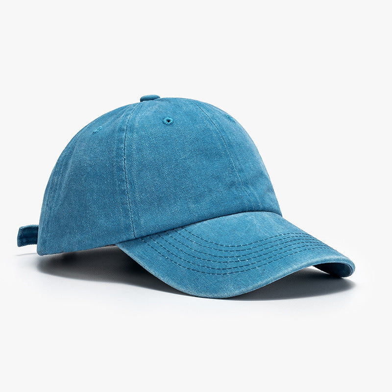 Men's Classic Solid Baseball Cap for Sports