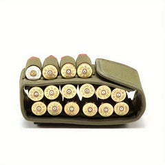 16 Rounds Shotgun Nylon Accessory Bag for Belt Waistband 12G Magazine Pouch