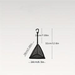 Durable Triangle Hanging Bag Mesh Hanging Basket Net