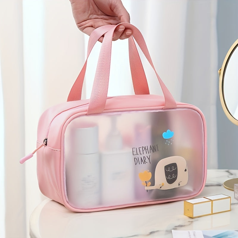 Transparent PVC Travel Makeup Bag Organizer Waterproof