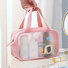 Transparent PVC Travel Makeup Bag Organizer Waterproof