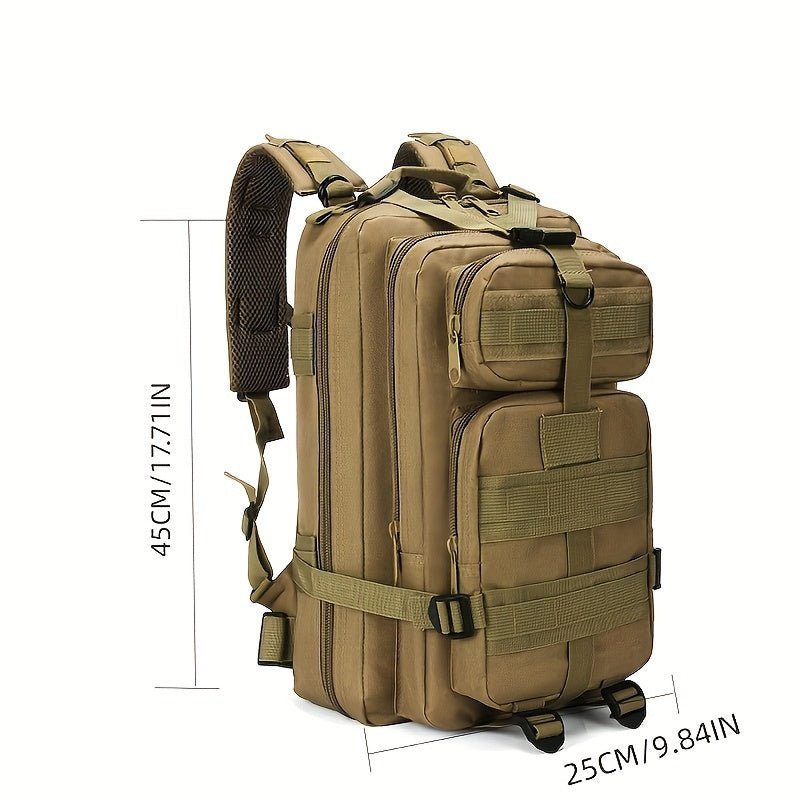 30L Outdoor Camo Backpack Waterproof Hiking Camping Bag