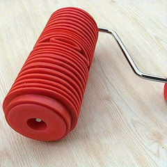 Rubber Wood Grain Pattern Roller DIY Wall Painting Tool
