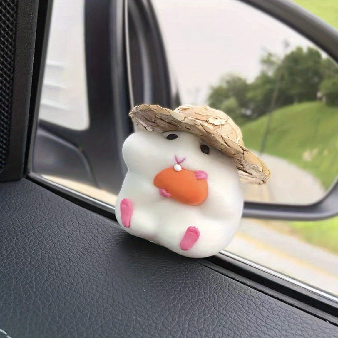 Hamster Car Decoration Window Edge Car Interior Accessories Mouse Doll