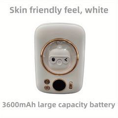 Cartoon Hand Warmer Mobile Phone Power Supply With LED Dazzling Lights